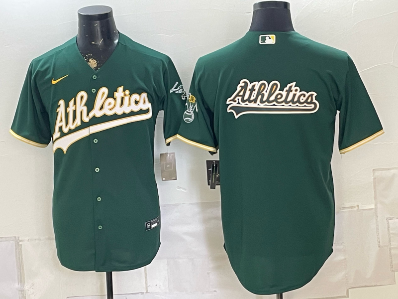Men Oakland Athletics Blank green Nike 2026 MLB Jersey 0826001